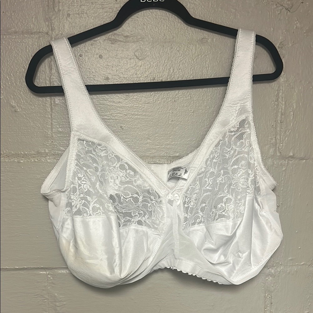Glamorise White Lace Bra
